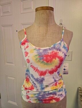 New! YummySoft Tie-Dye Ribbed Cami
